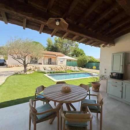 Quatre Demoiselles Piscine Privée Villa Pujaut