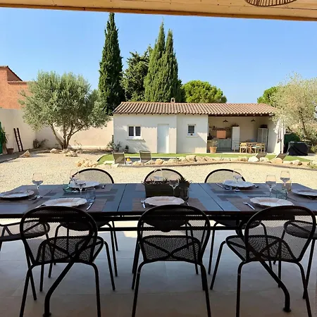 Quatre Demoiselles Piscine Privée Villa Pujaut
